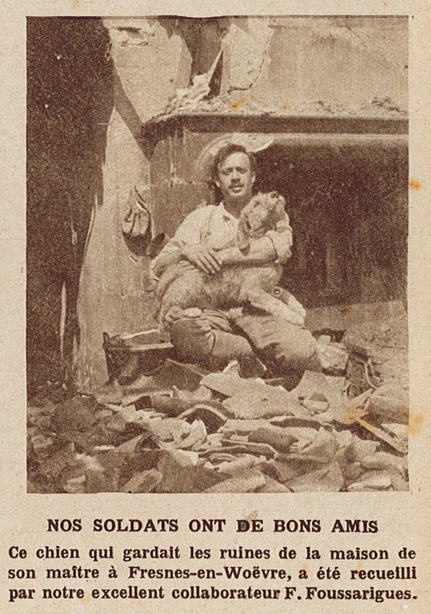 Nos soldats ont de bons amis