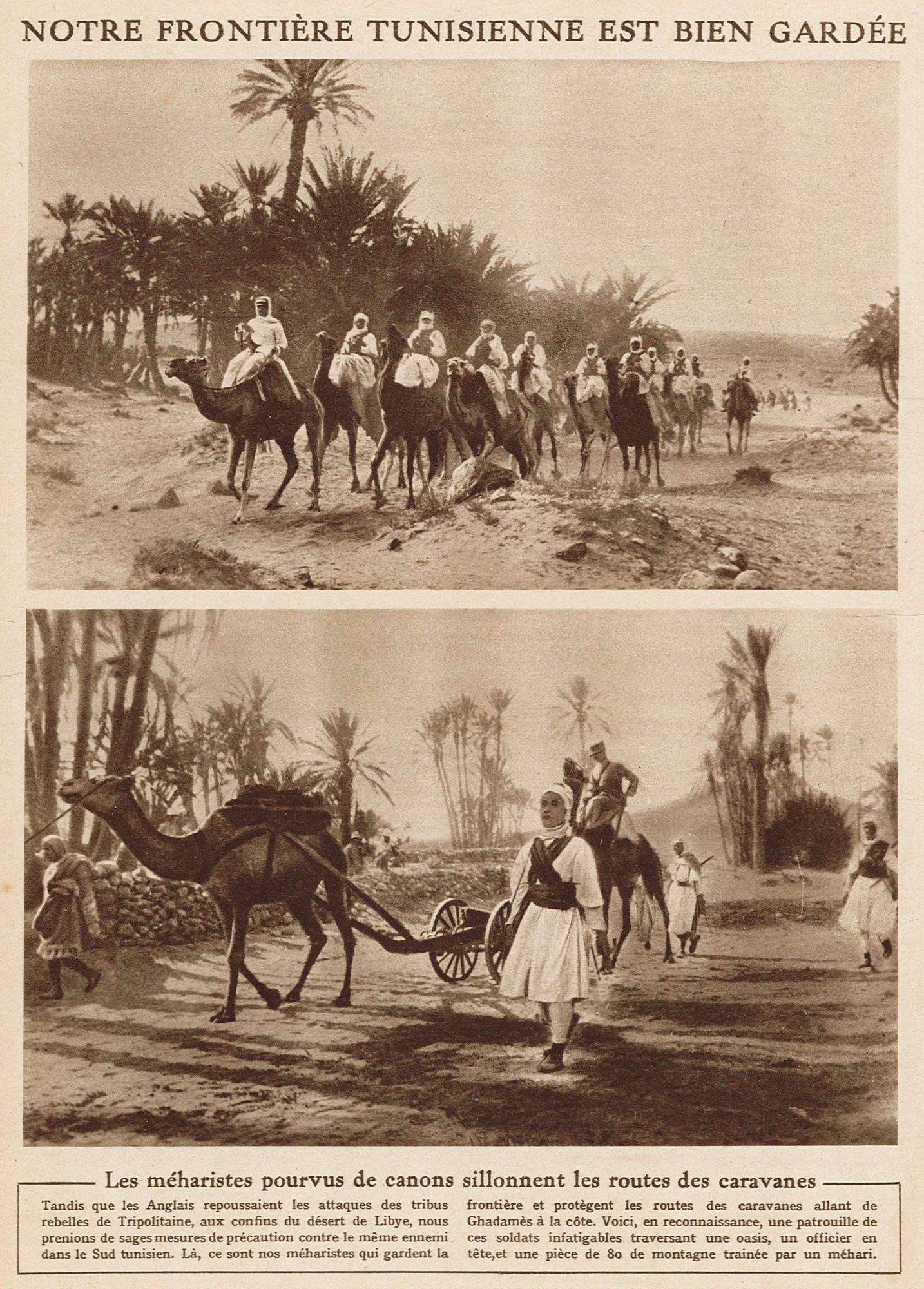 Sur la frontière tunisienne