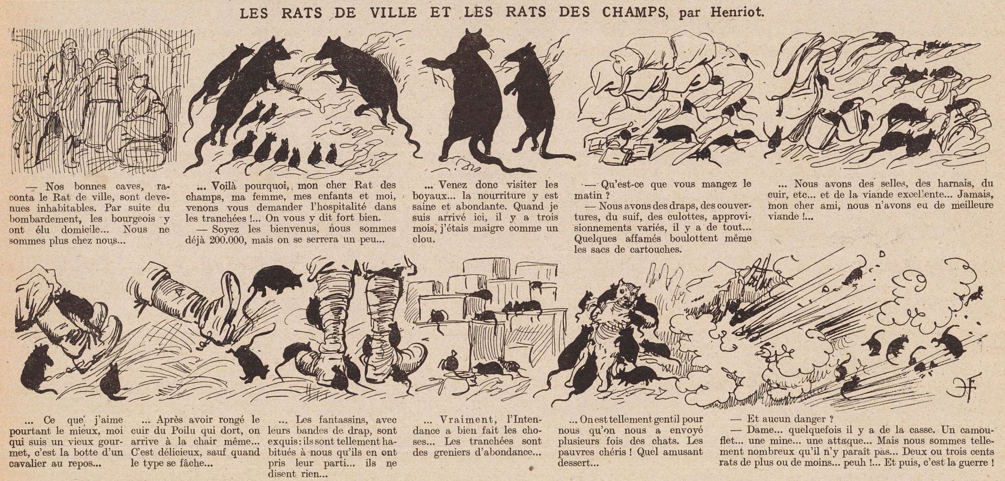 Rats de ville et rats des champs