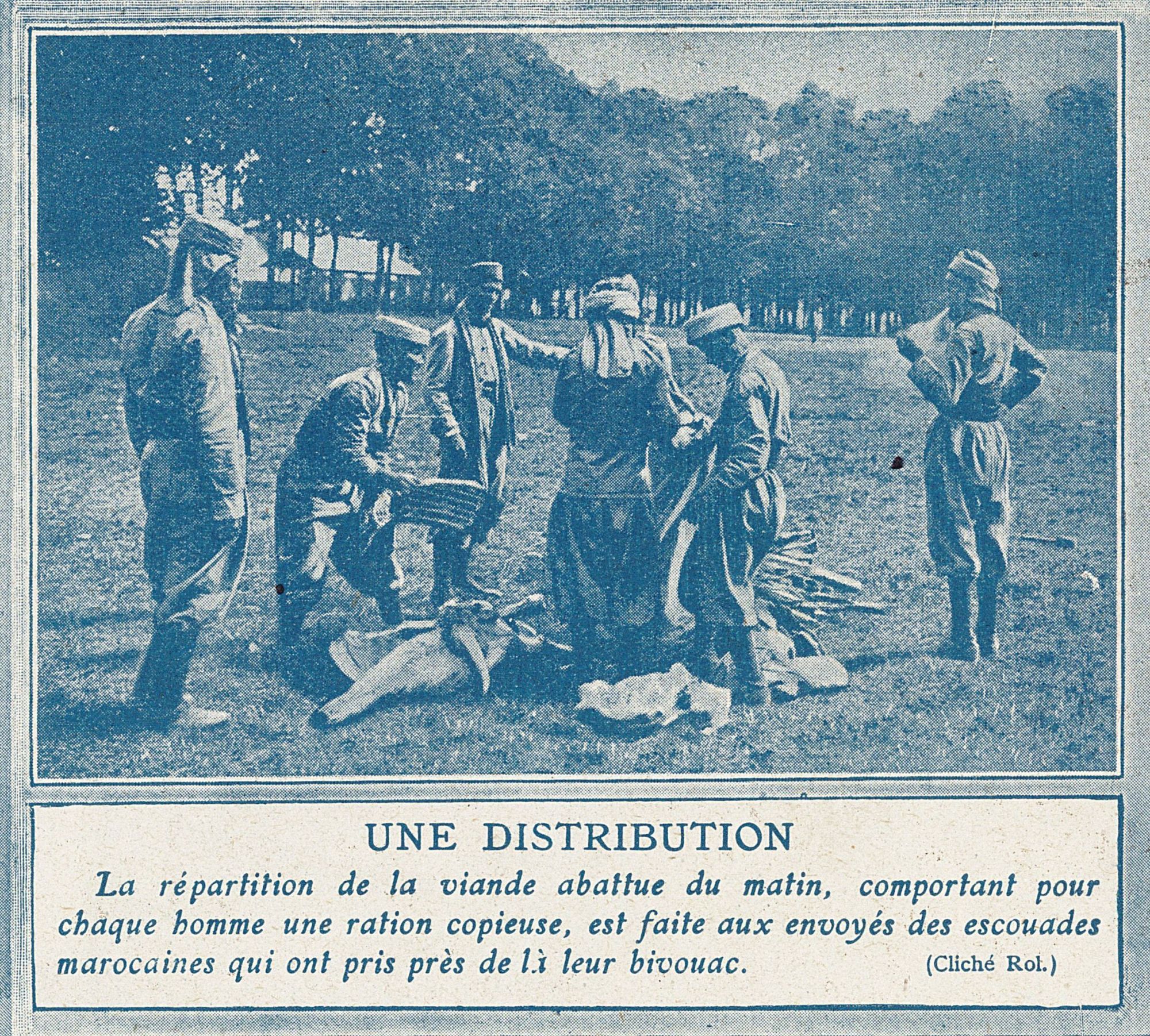 Distribution de viande