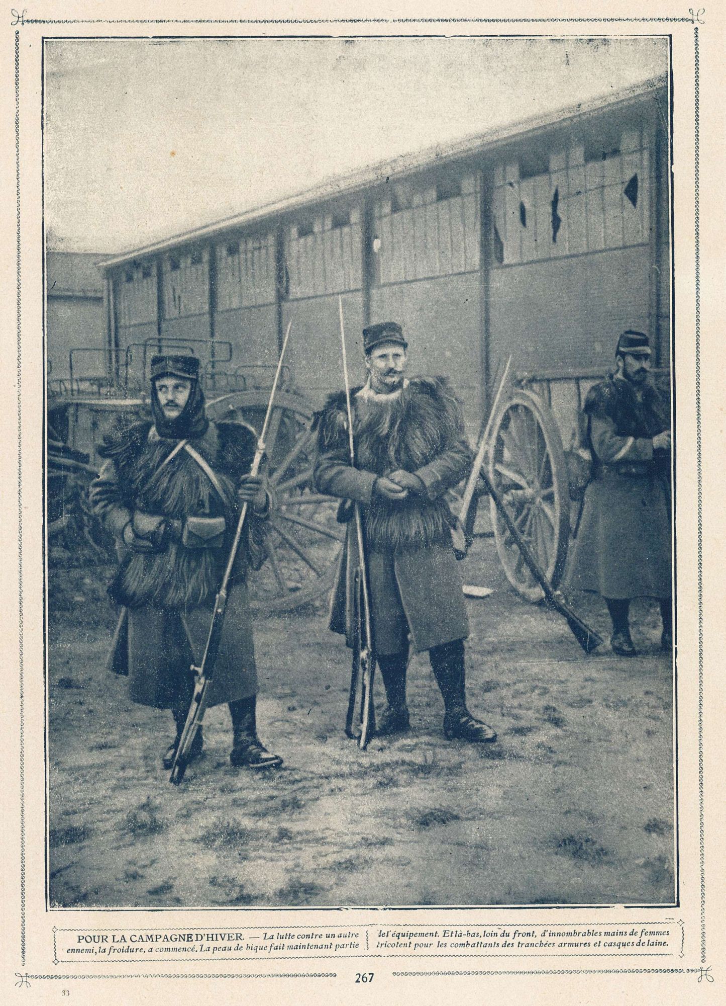 Peau de bique pour l'hiver