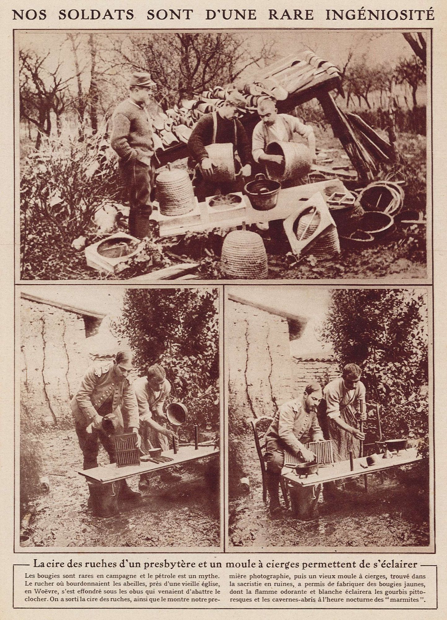 Et la cire devient bougie