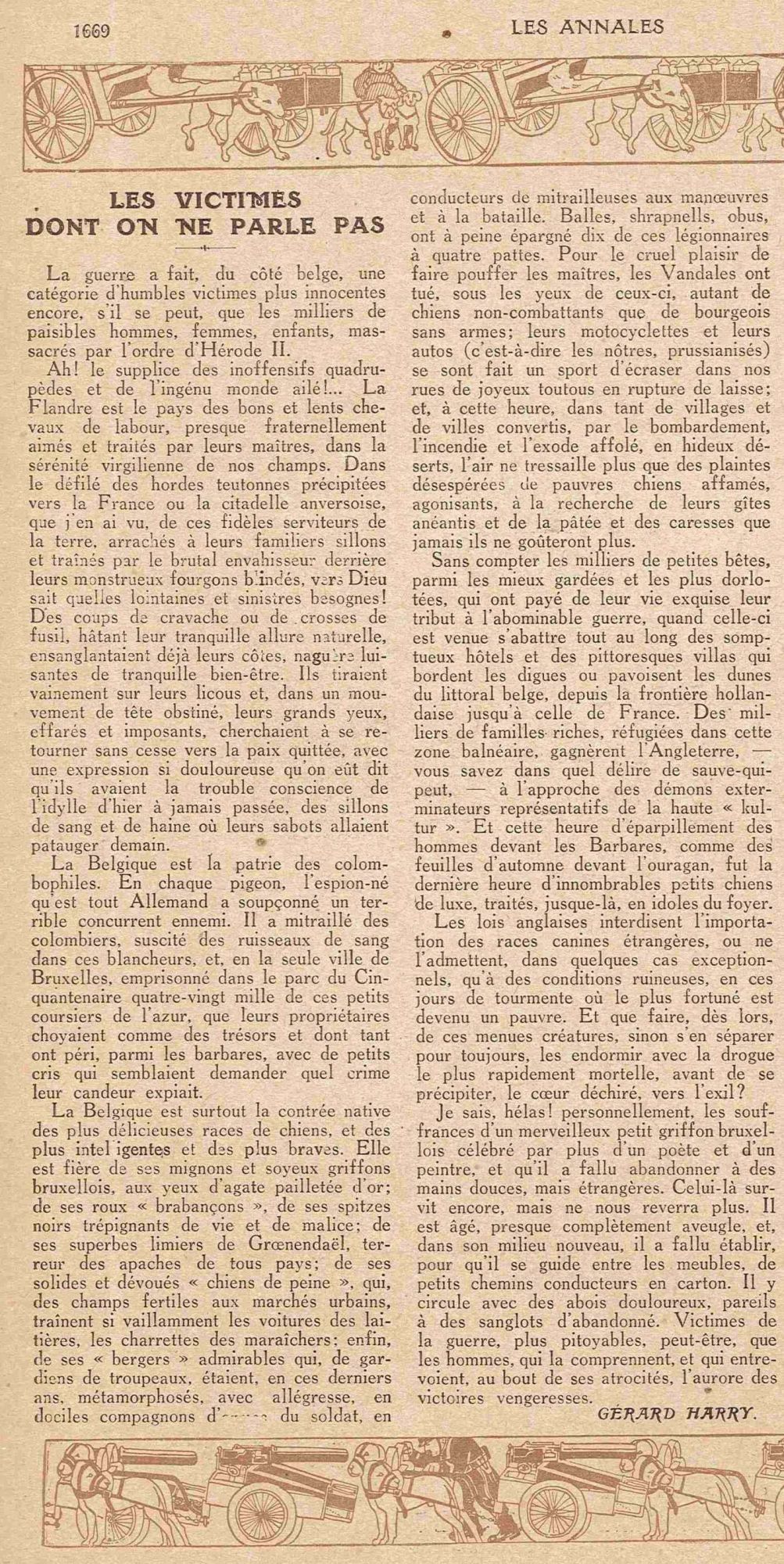 Les victimes dont on ne parle pas