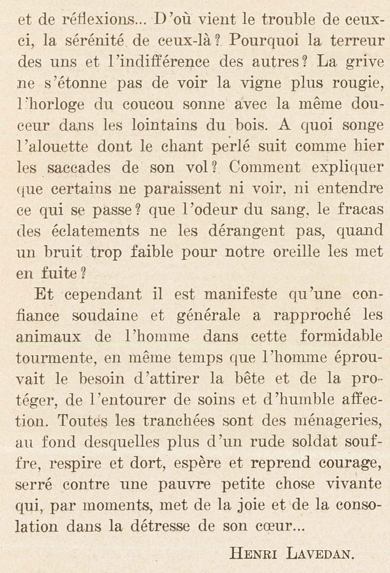 Les bêtes de la guerre