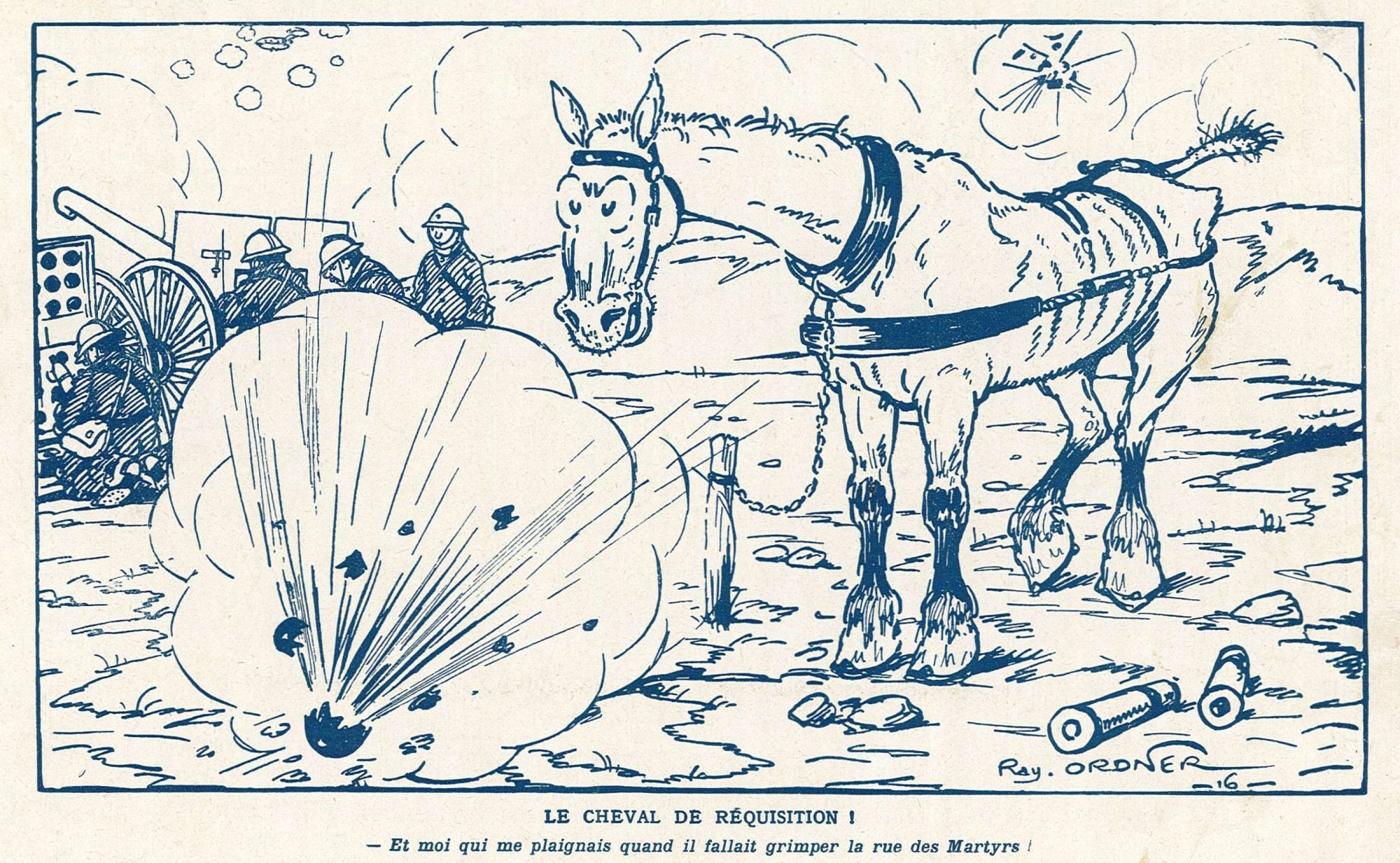 Le cheval de réquisition