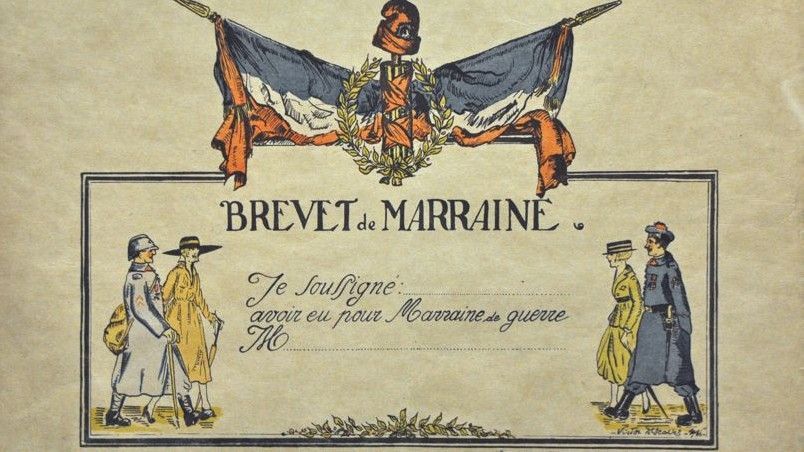 17. Jeanne Bardin, marraine de guerre