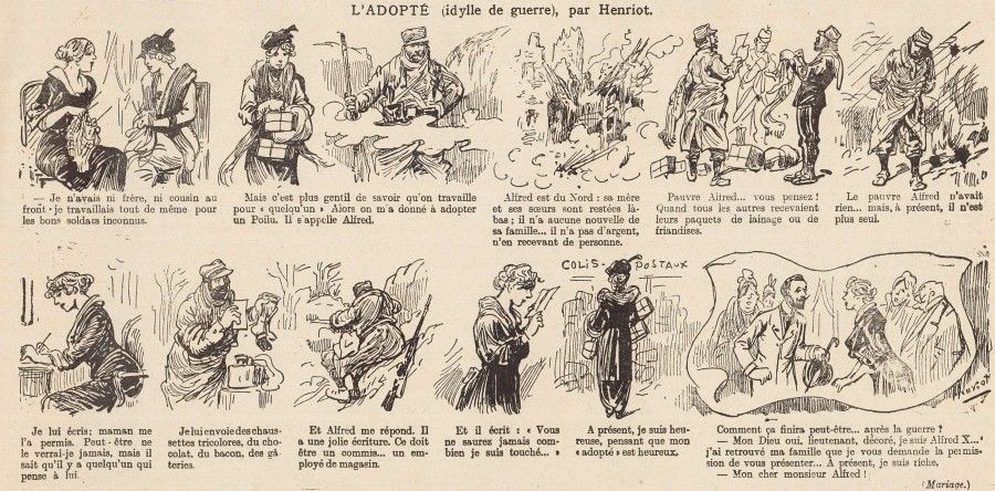 21. Jeanne Bardin, marraine de guerre