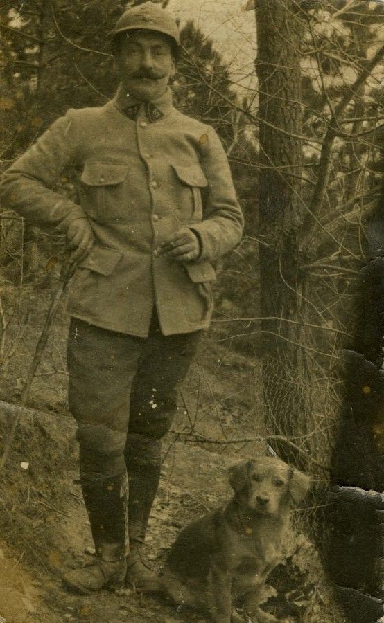 62. Louis Bedu et Pataud : l'artilleur et le chien