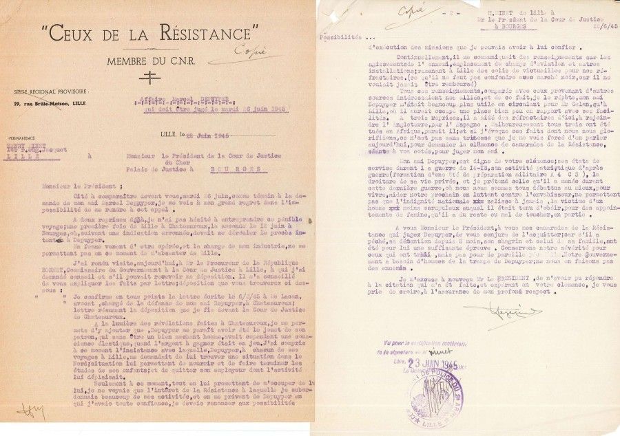 Témoignage d'un résistant