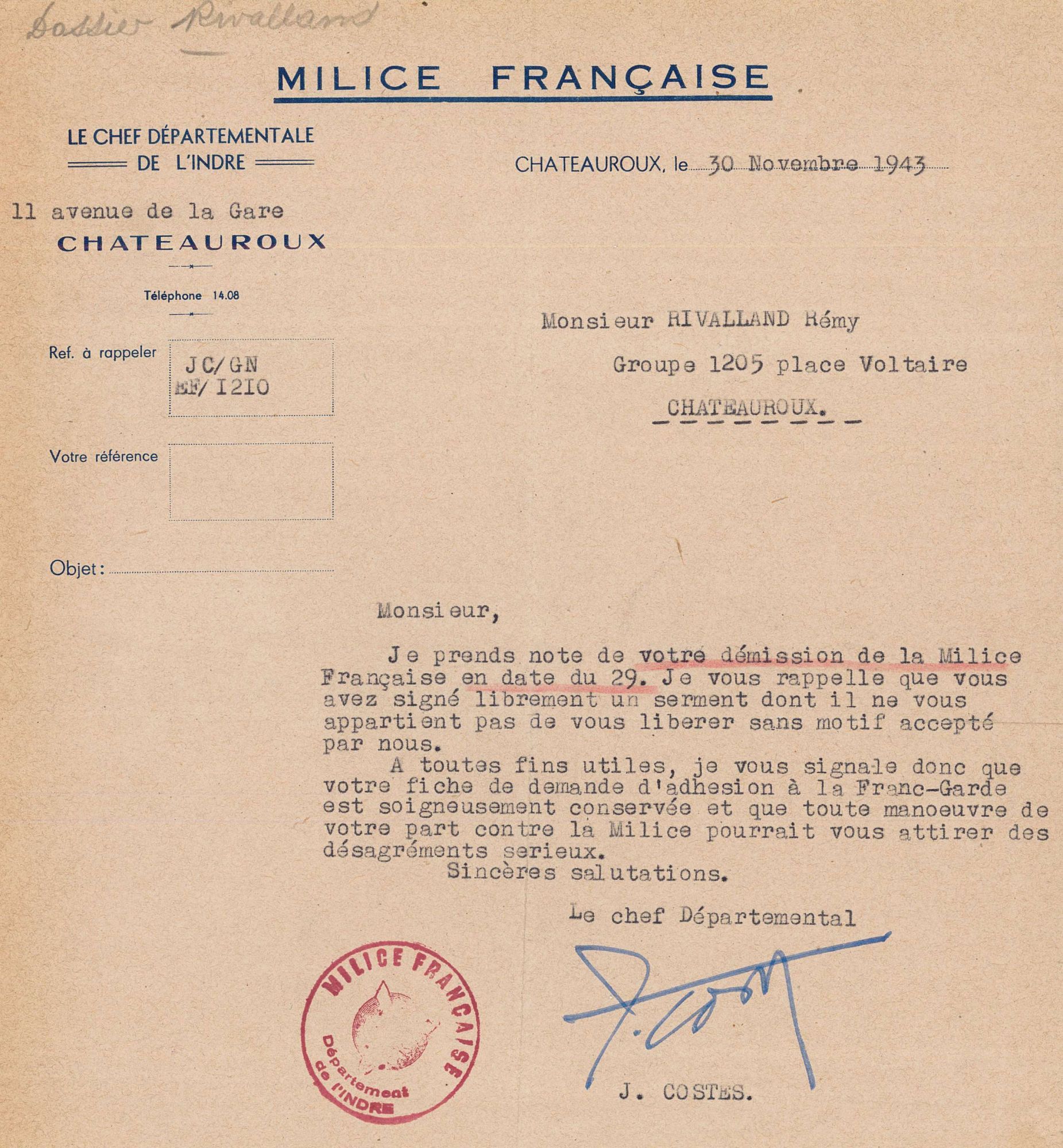 Chef, je démissionne (3 W 345)