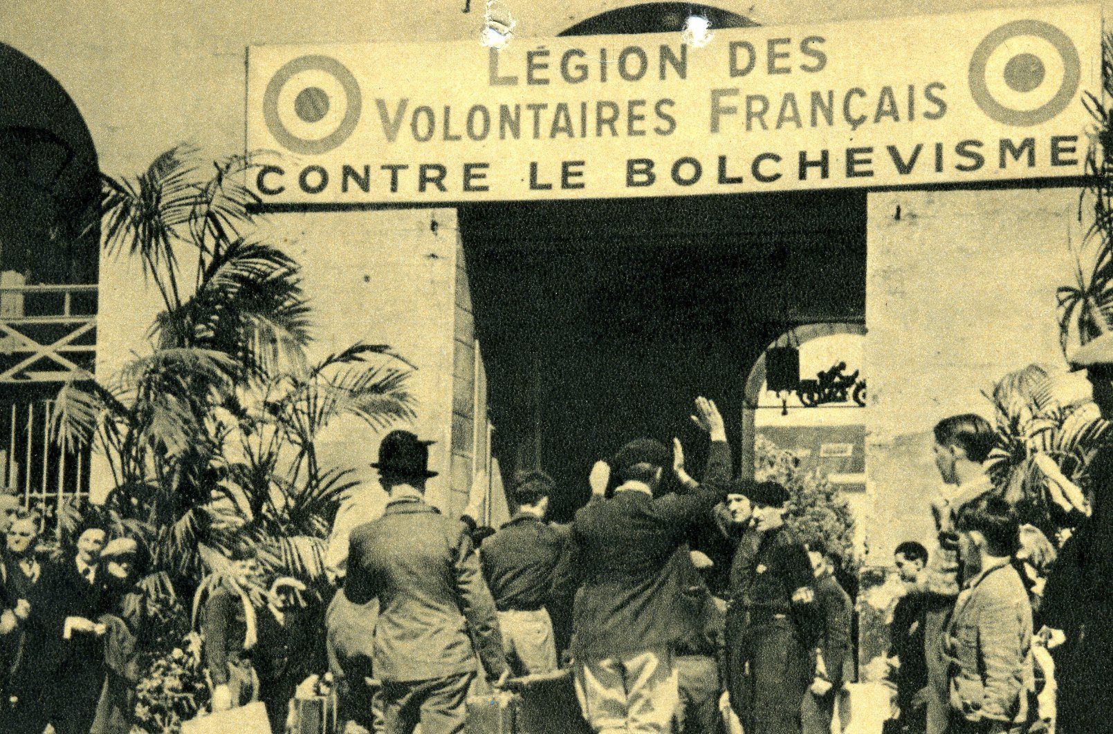 Des volontaires pour la LVF (3 W 116)