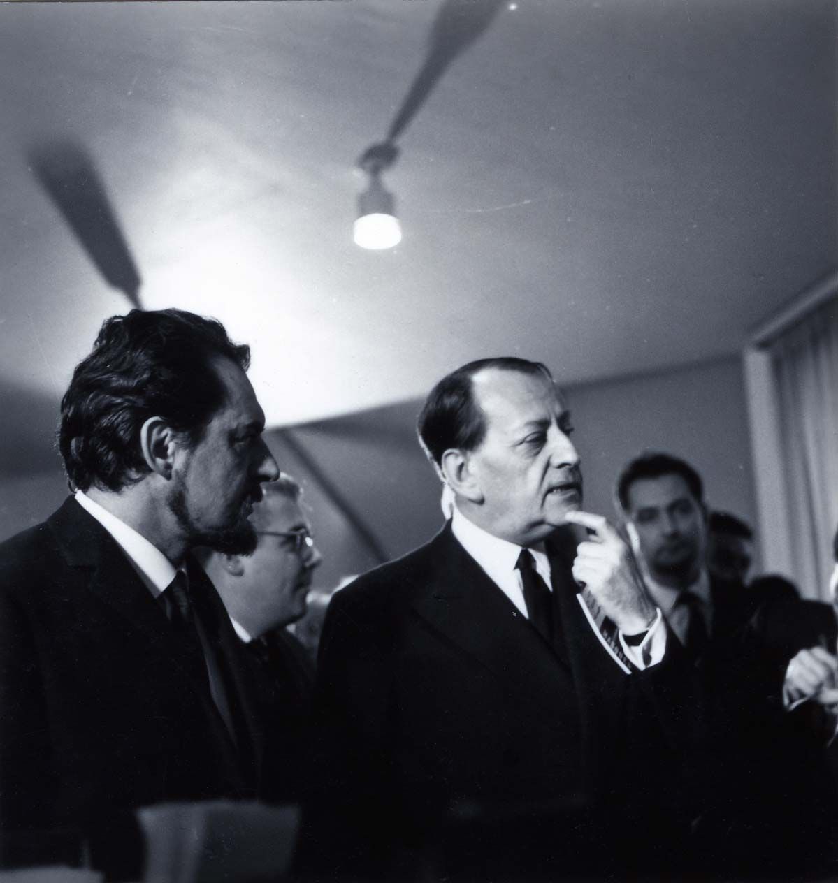 Gabriel Monnet et André Malraux