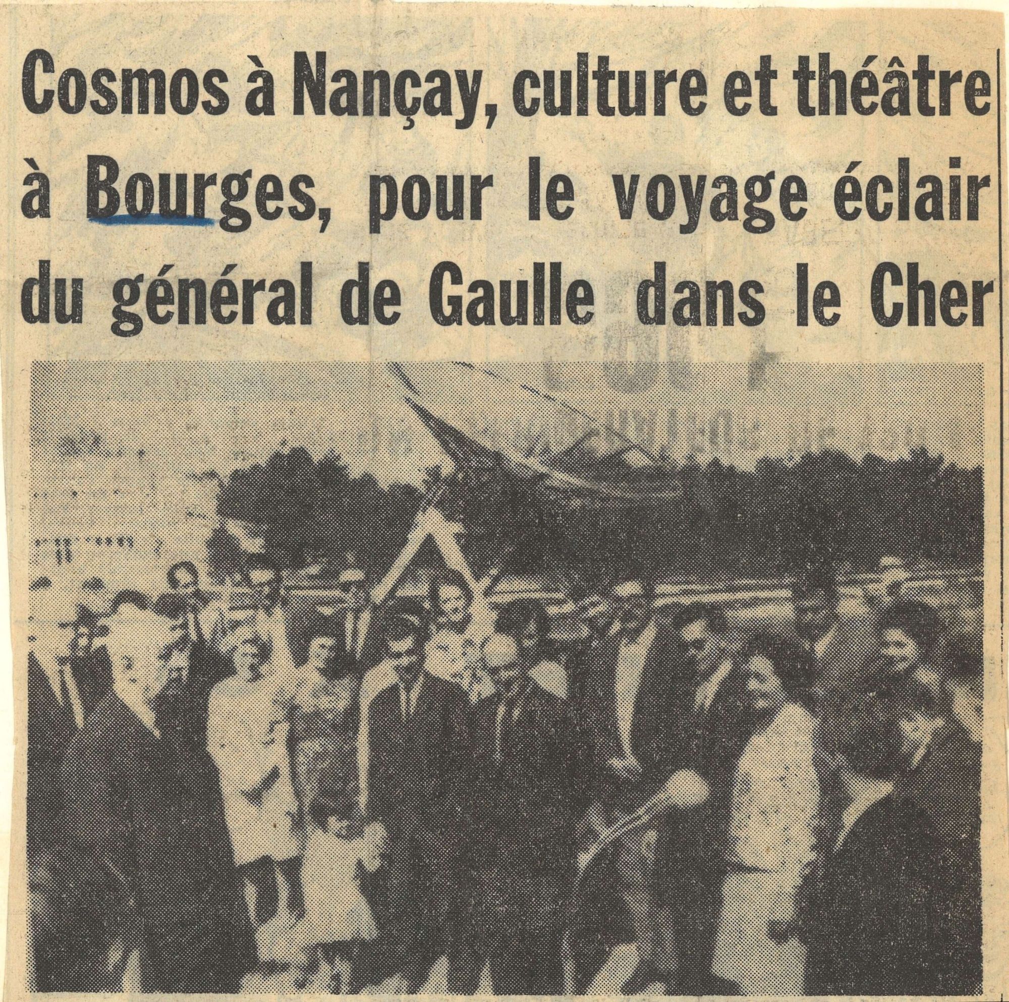 De Nançay à Bourges...