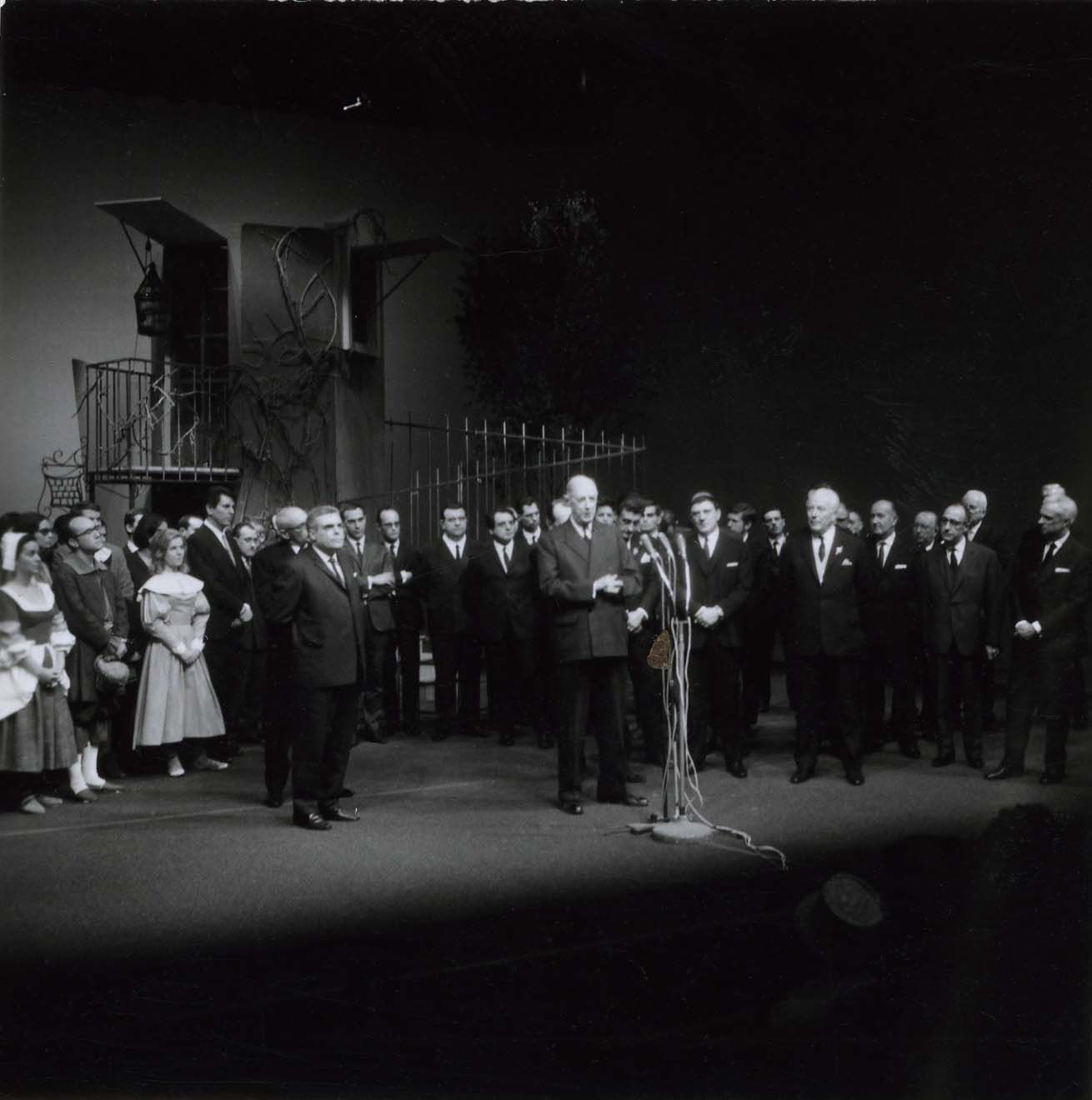 Discours sur la grande scène