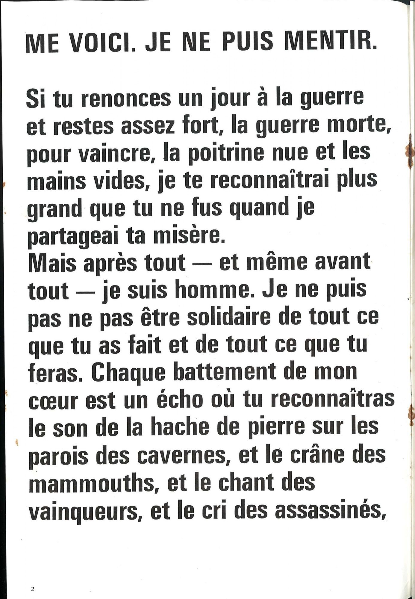 Agenda spécial "14 mai 1965", p. 2