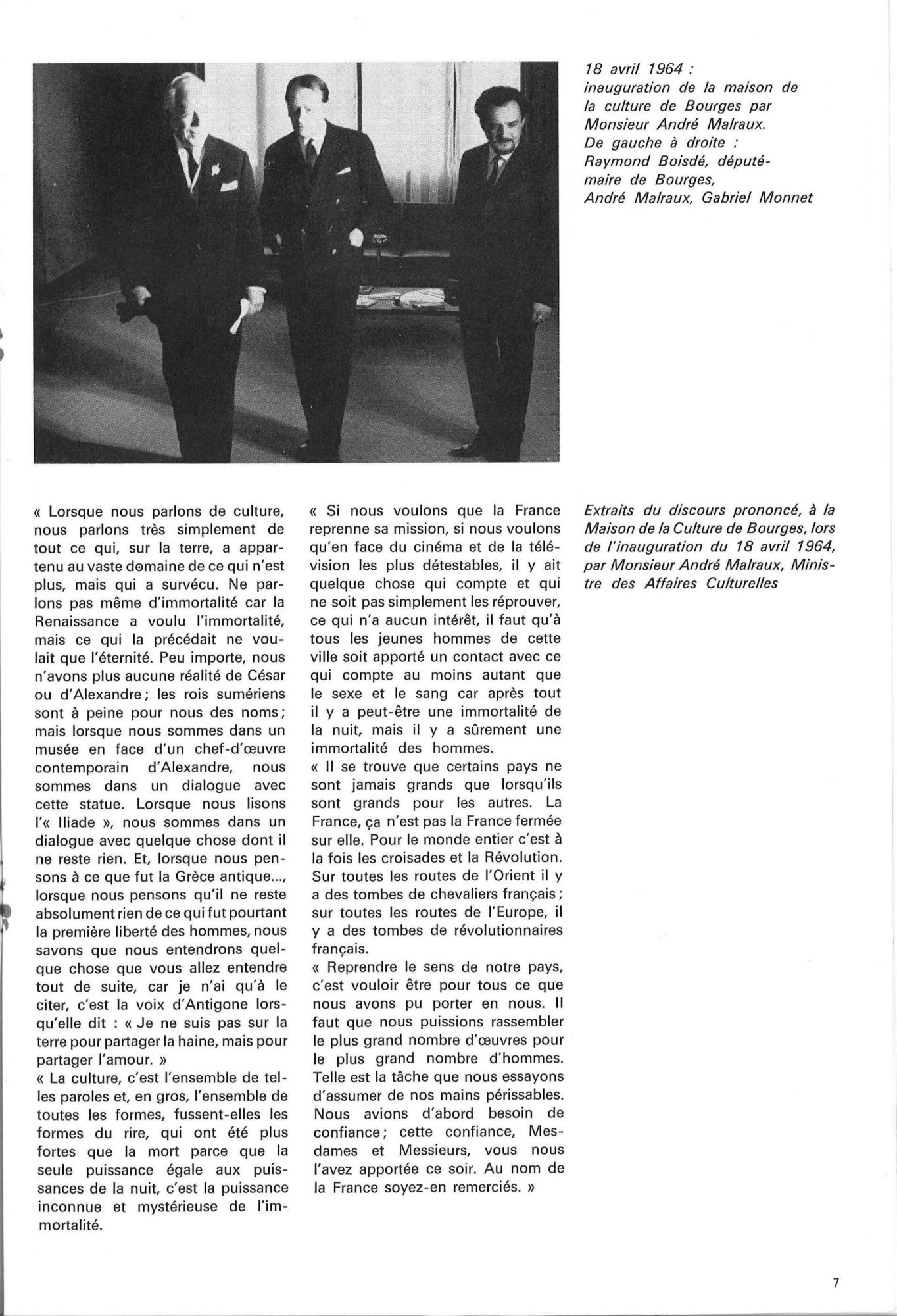 Agenda spécial "14 mai 1965", p. 7