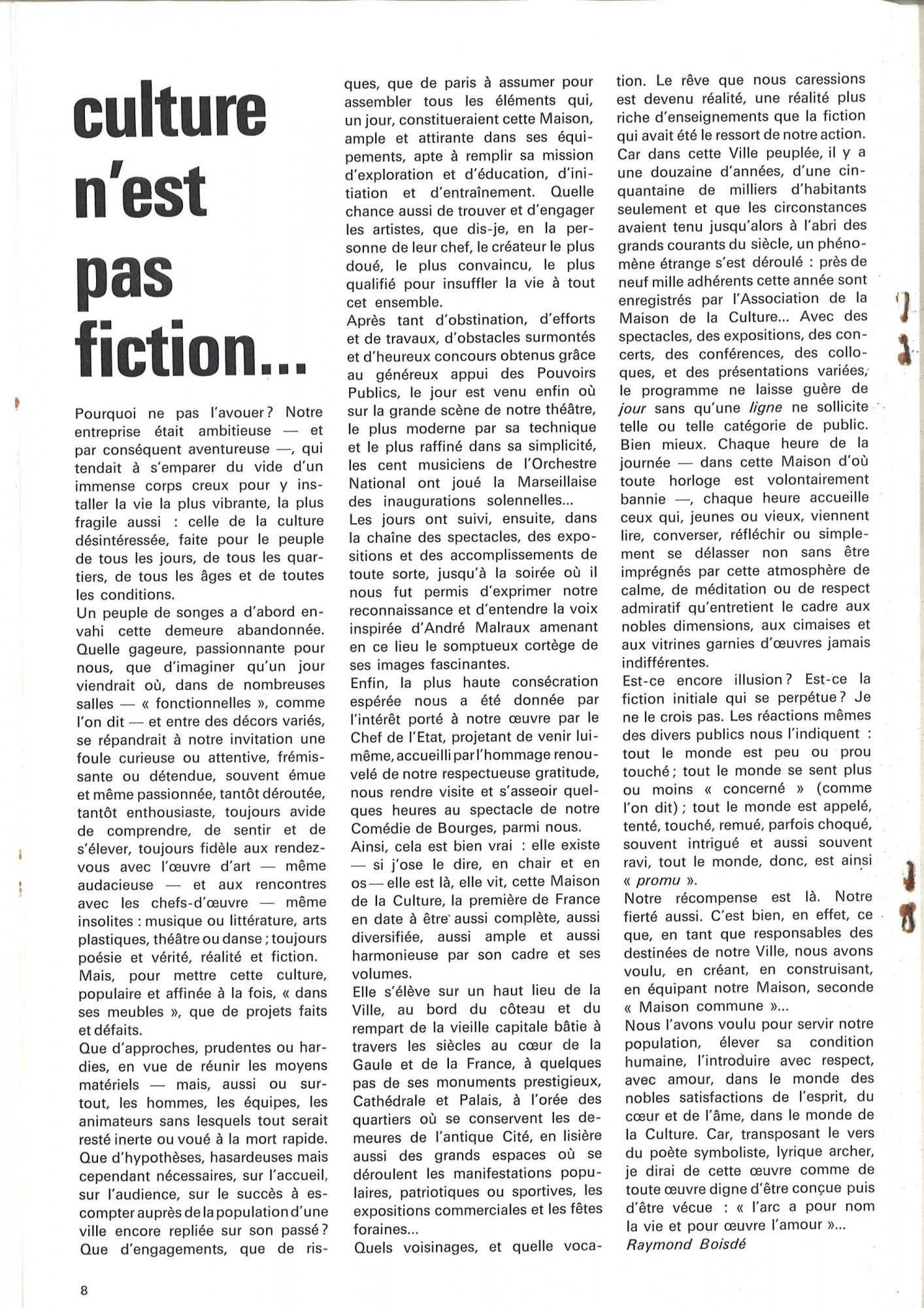 Agenda spécial "14 mai 1965", p. 8