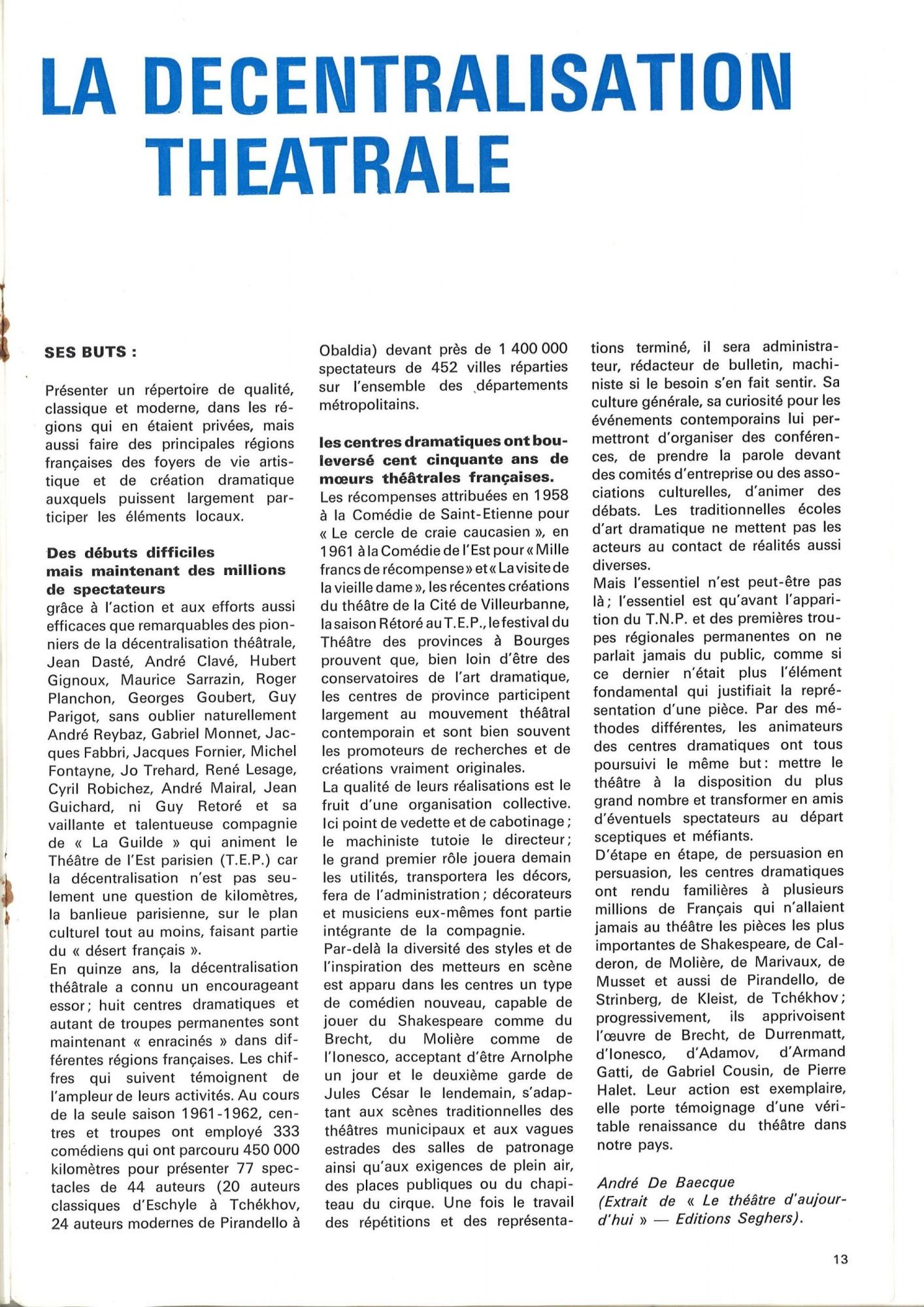 Agenda spécial "14 mai 1965", p. 13