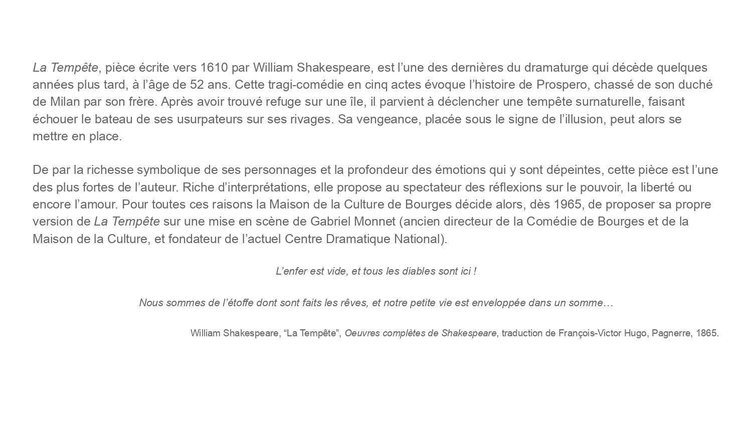 Gabriel Monnet et La Tempête (1965)