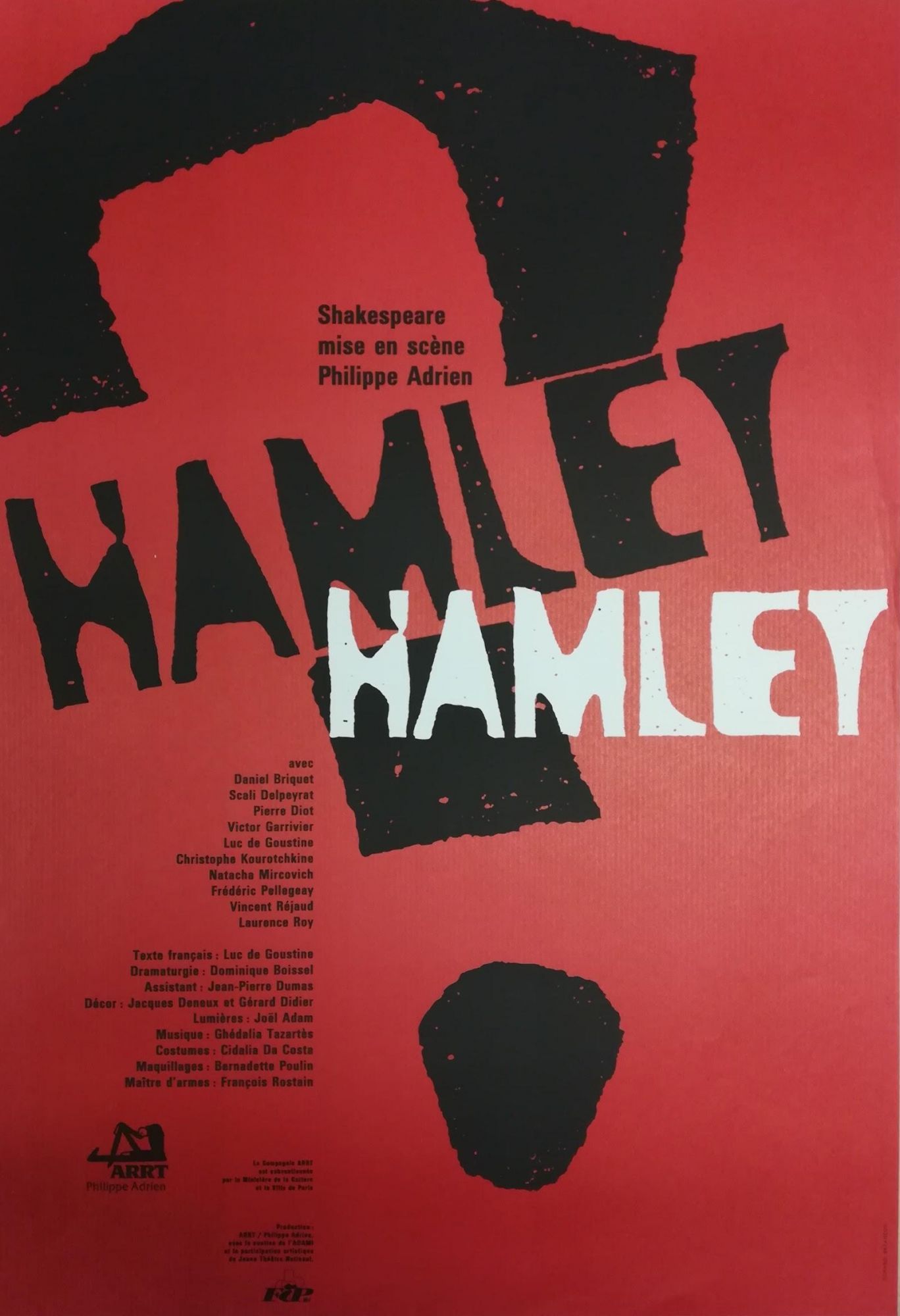 Philippe Adrien et Hamlet (1997)
