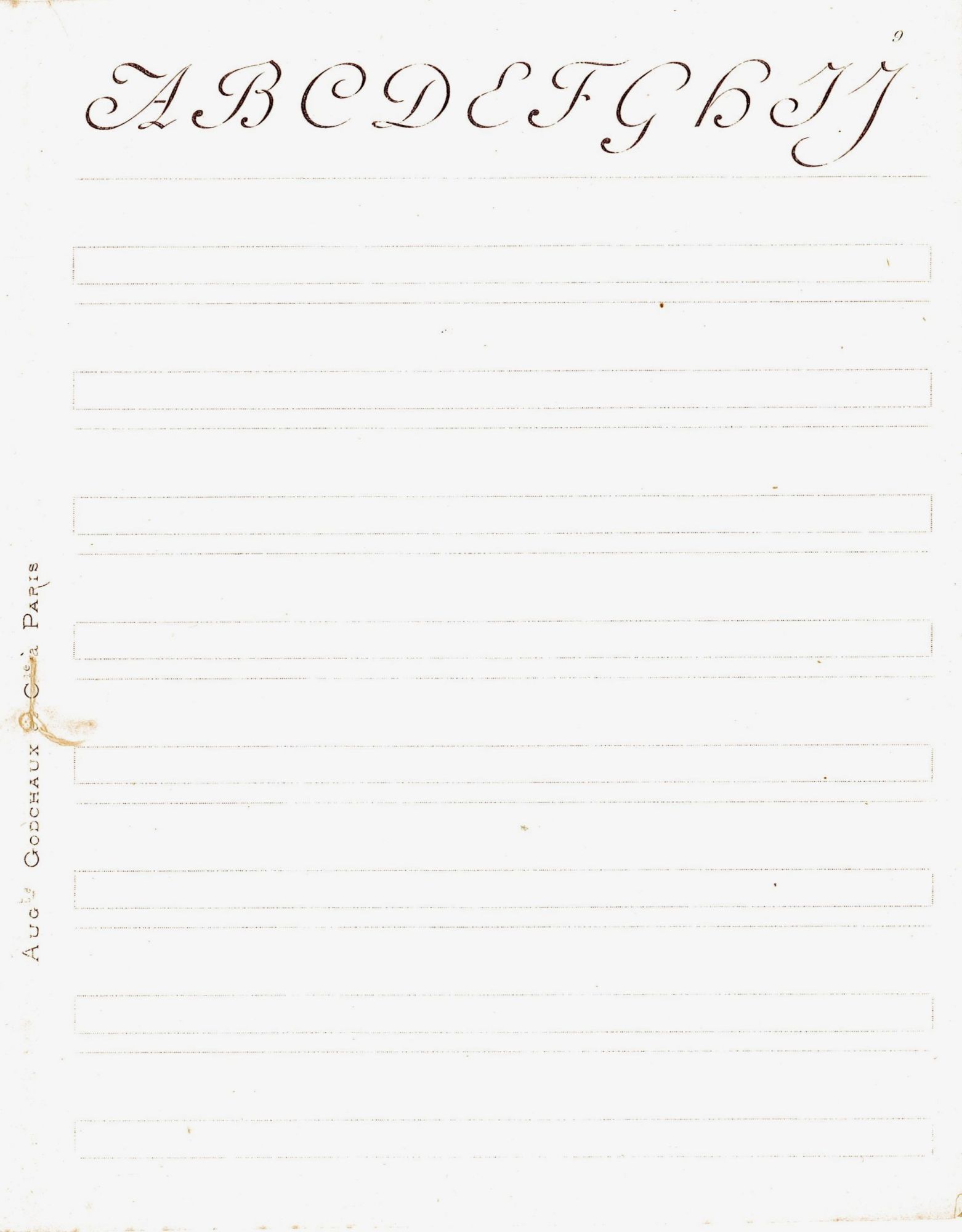 Majuscules anglaises 1