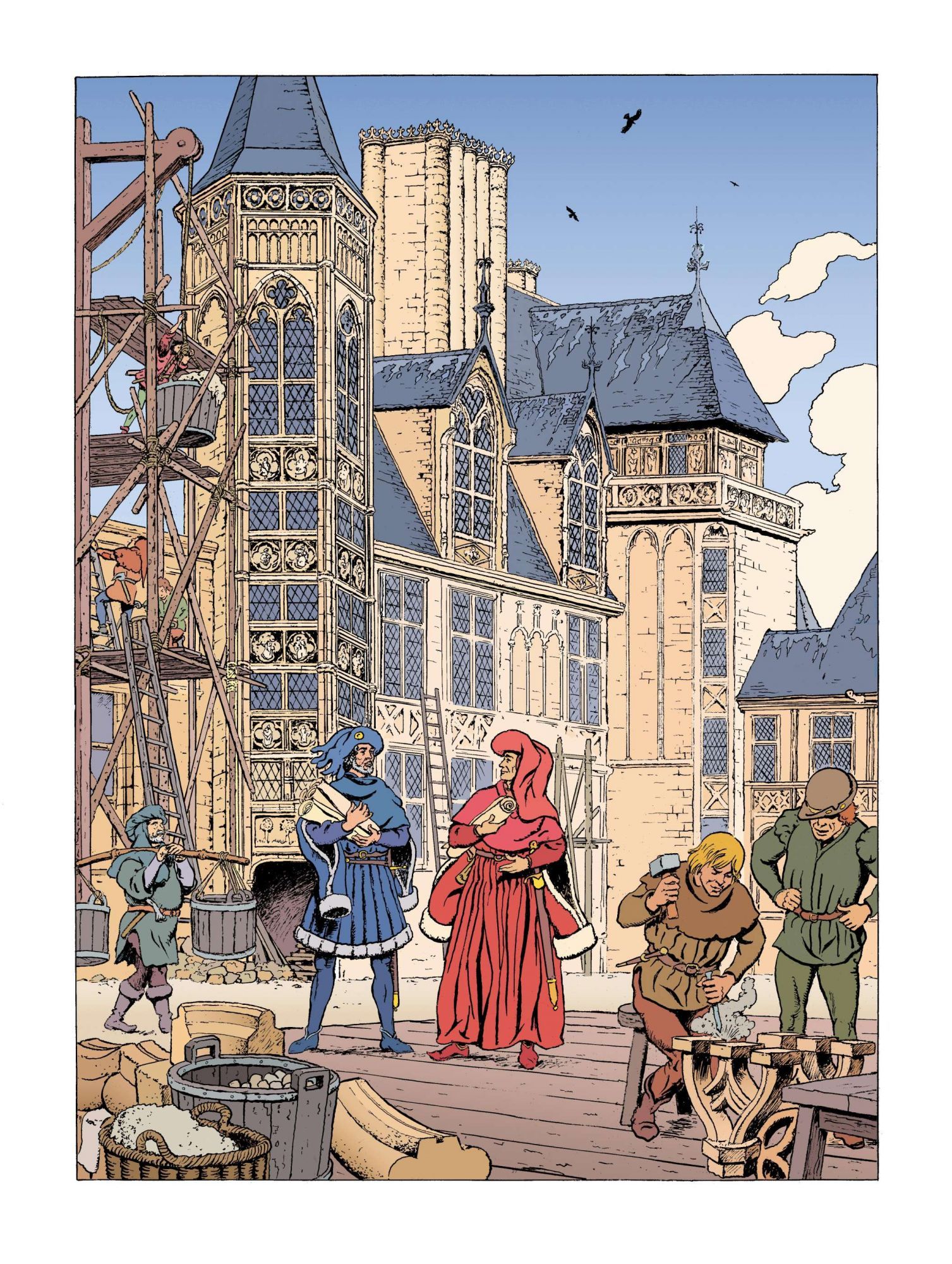 Des événements de l'histoire du Berry du 14e au 16e siècle à ranger dans l'ordre chronologique