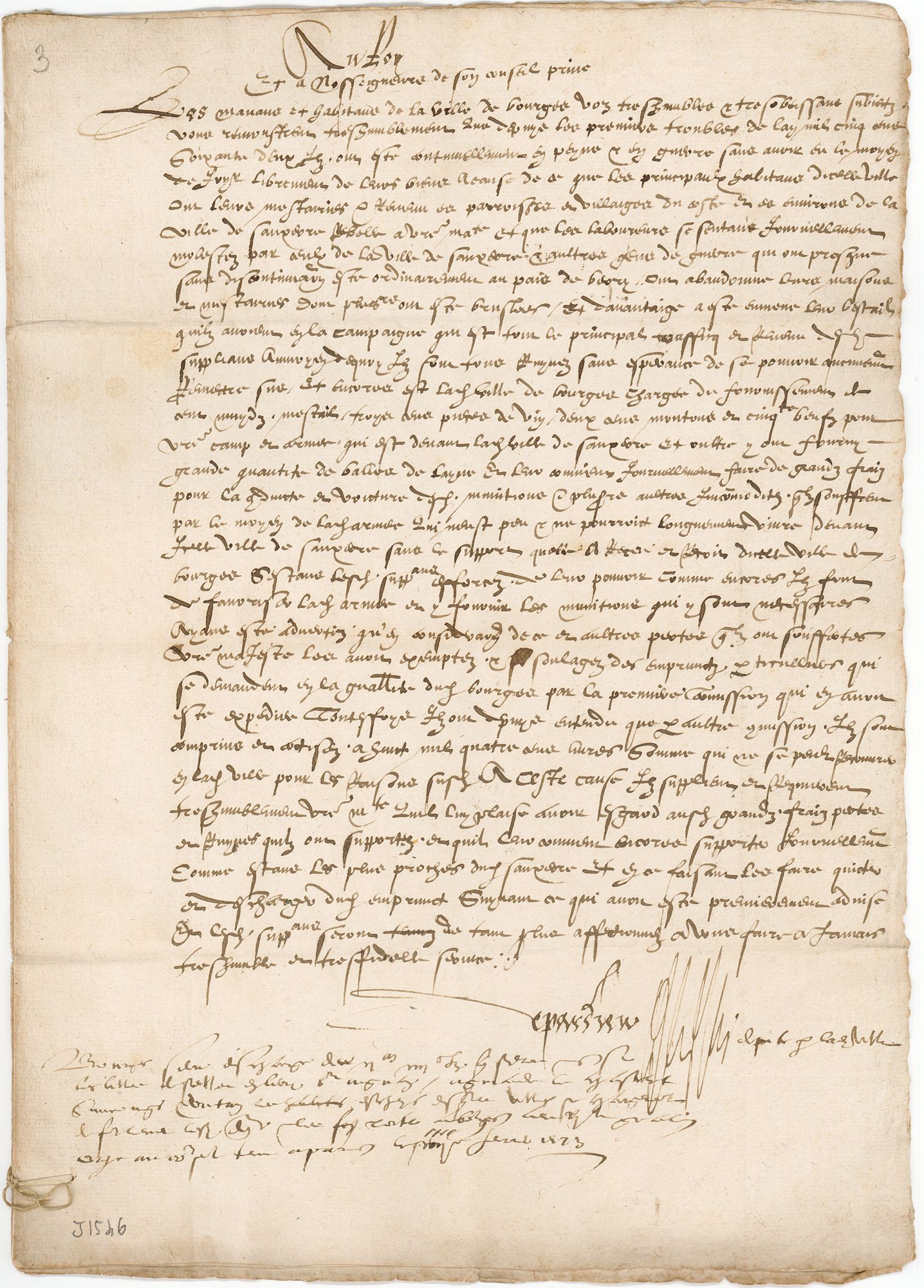 J 1546, pièce n°3