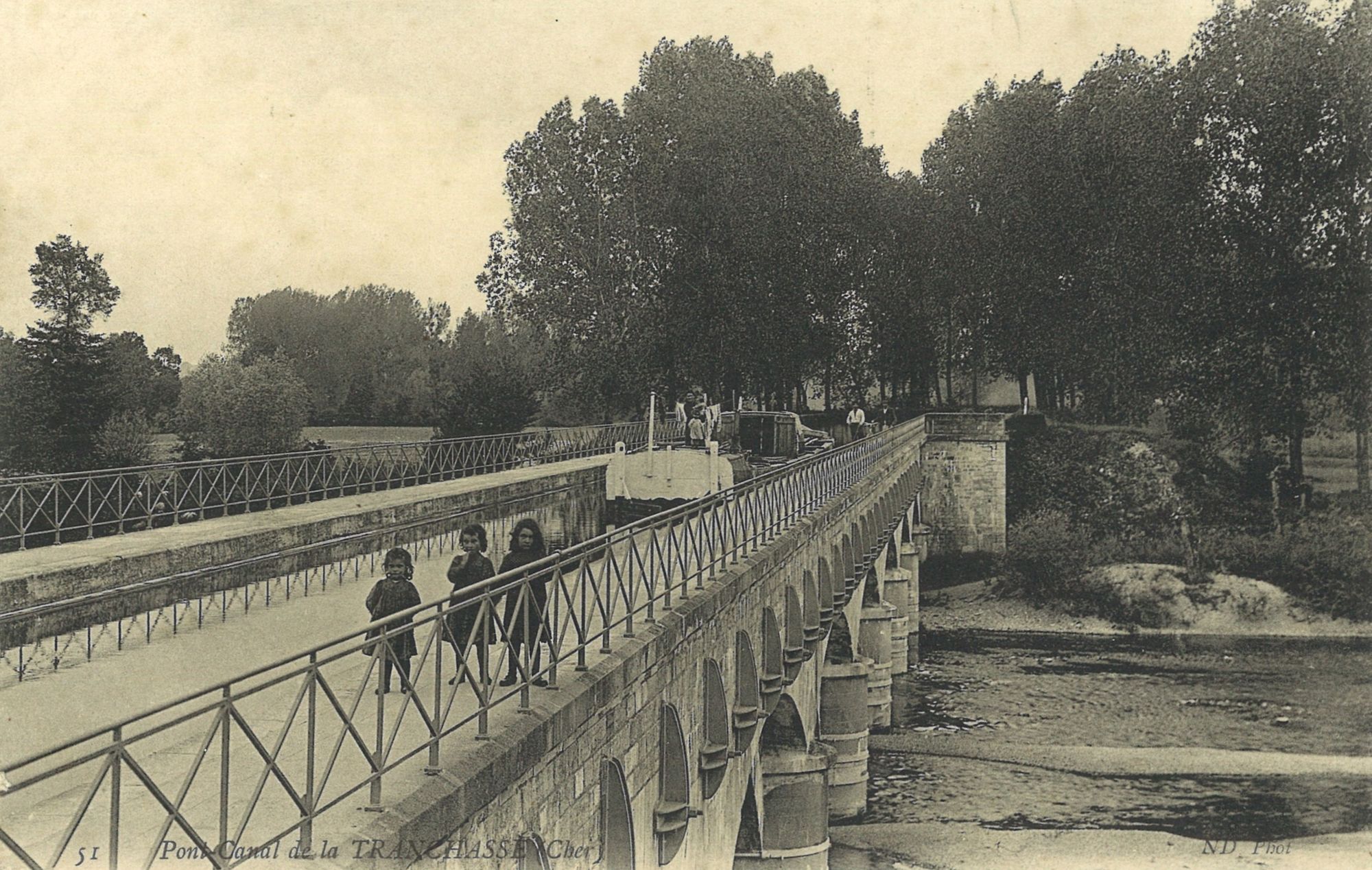 Le pont-canal de La Tranchasse