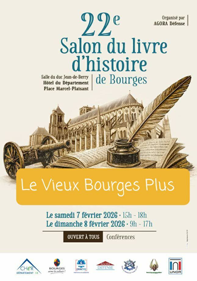 Salon du livre  d'histoire de Bourges